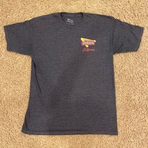 (MENS LARGE) California In and Out tee